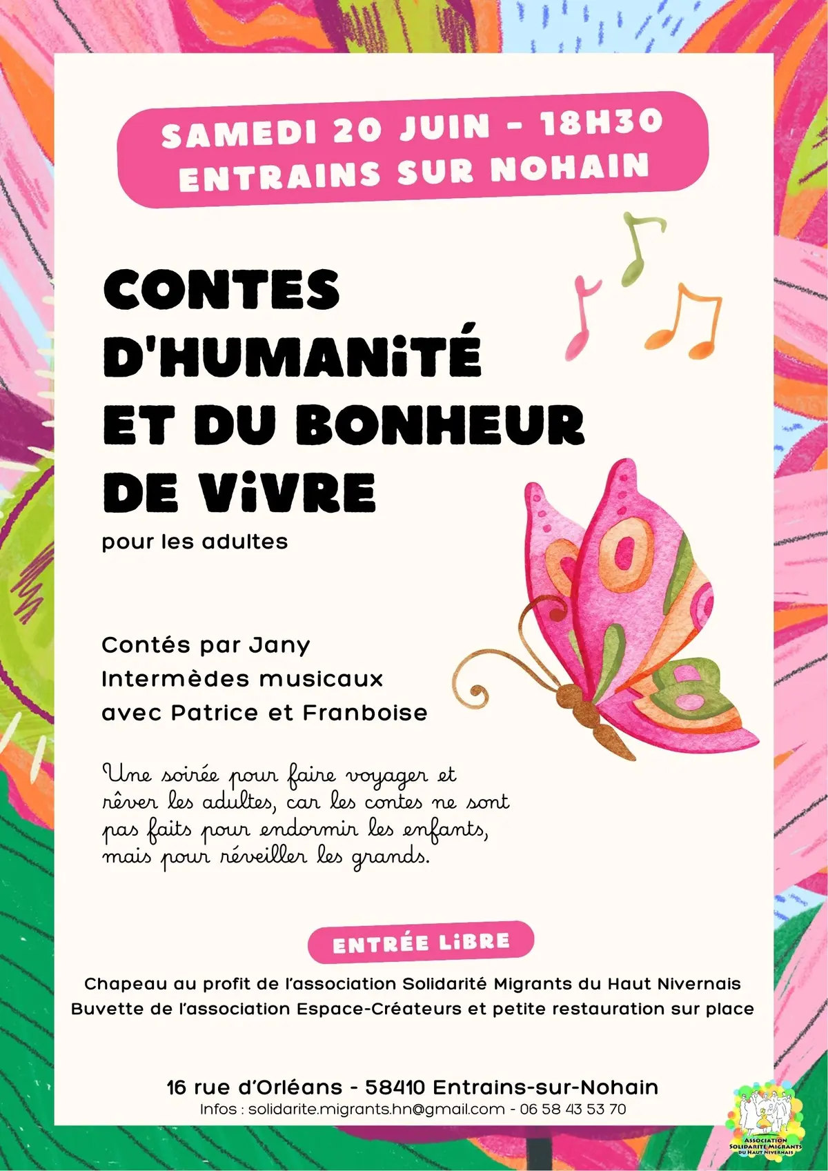 Contes d'humanité et du bonheur de vivre - Pour les adultes