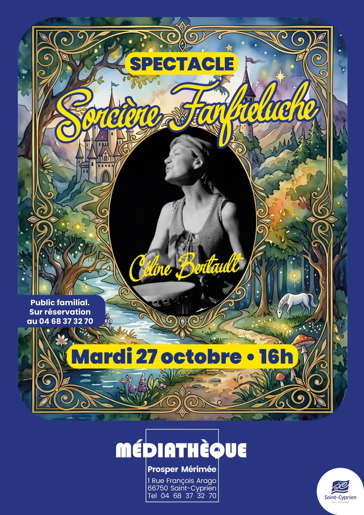 Contes De La Sorciere Fanfreluche Avec Celine Bertault