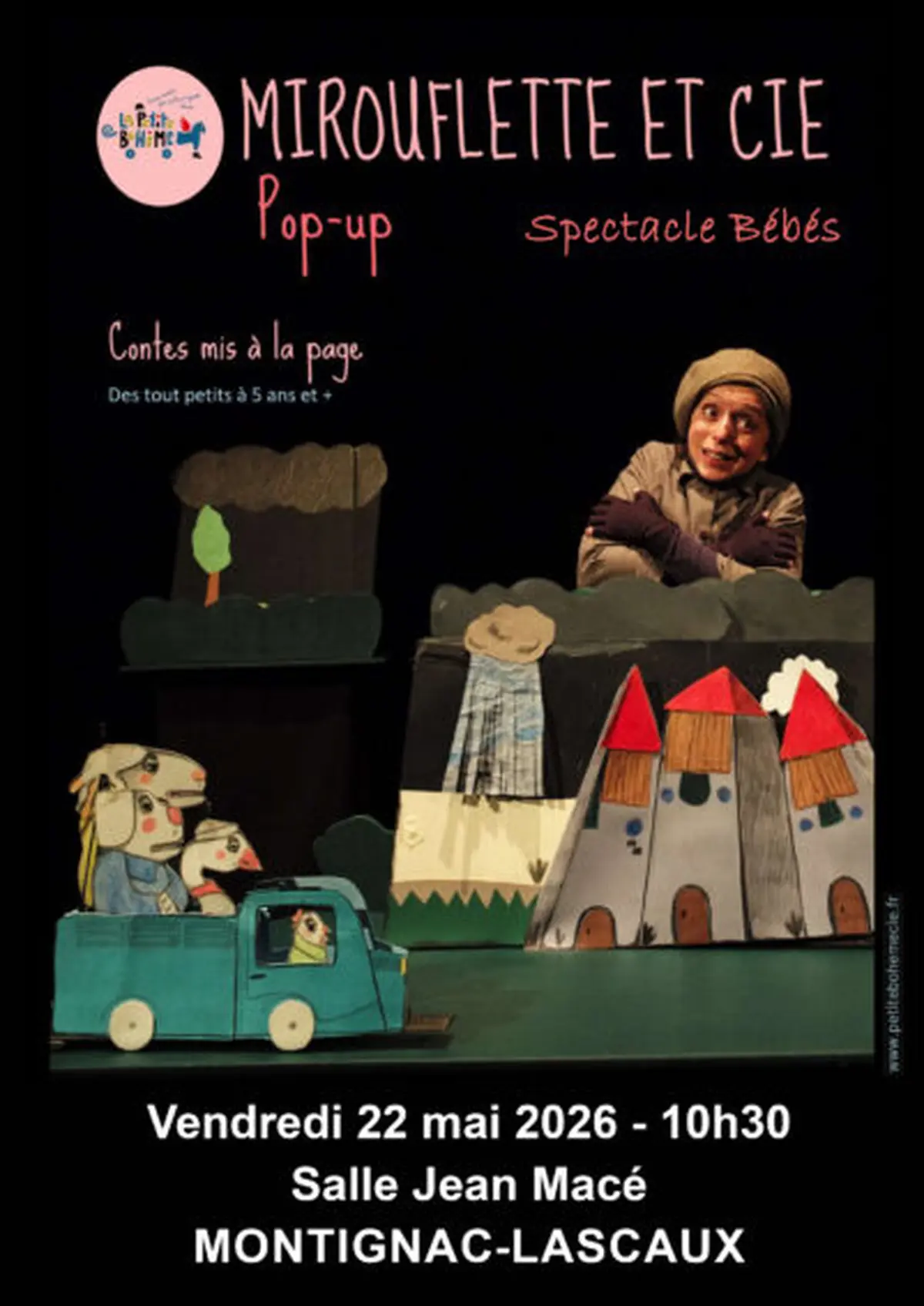 Contes mis à la page ! spectacle pour bébés