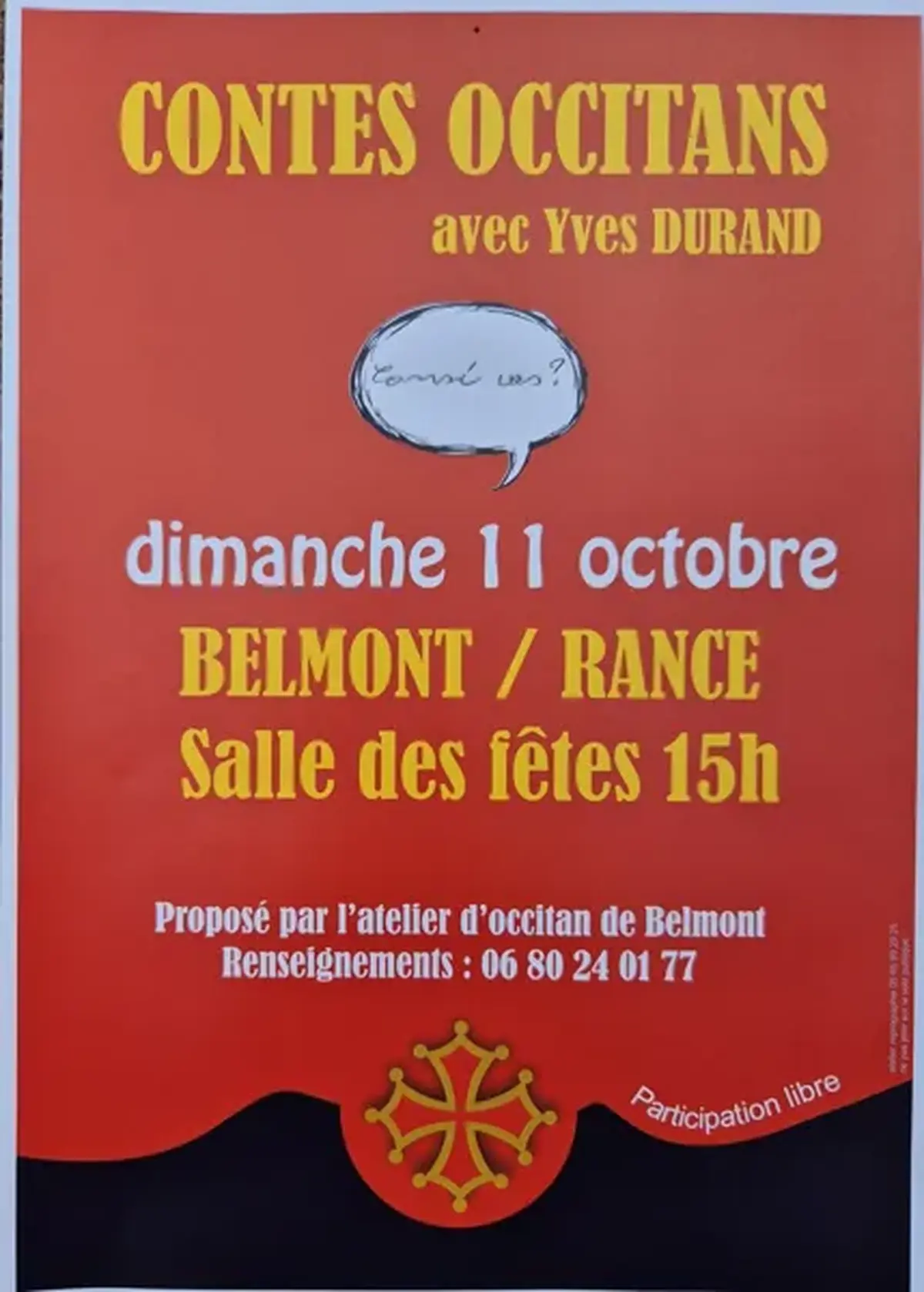 Contes Occitans avec Yves Durand