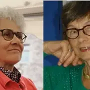 Conversation littéraire entre Gisèle Bienne et Colette Camelin à Bibracte