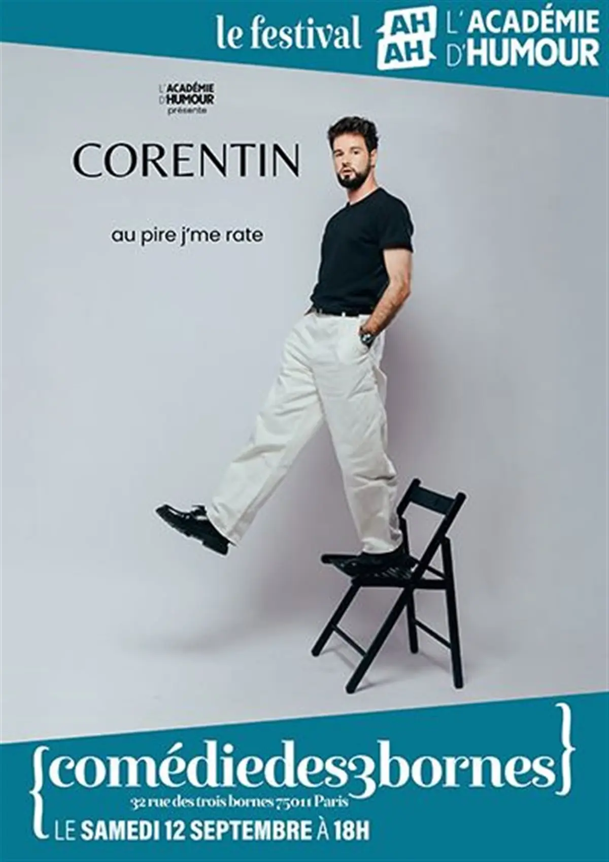 Corentin Lainé dans Au pire, j'me rate