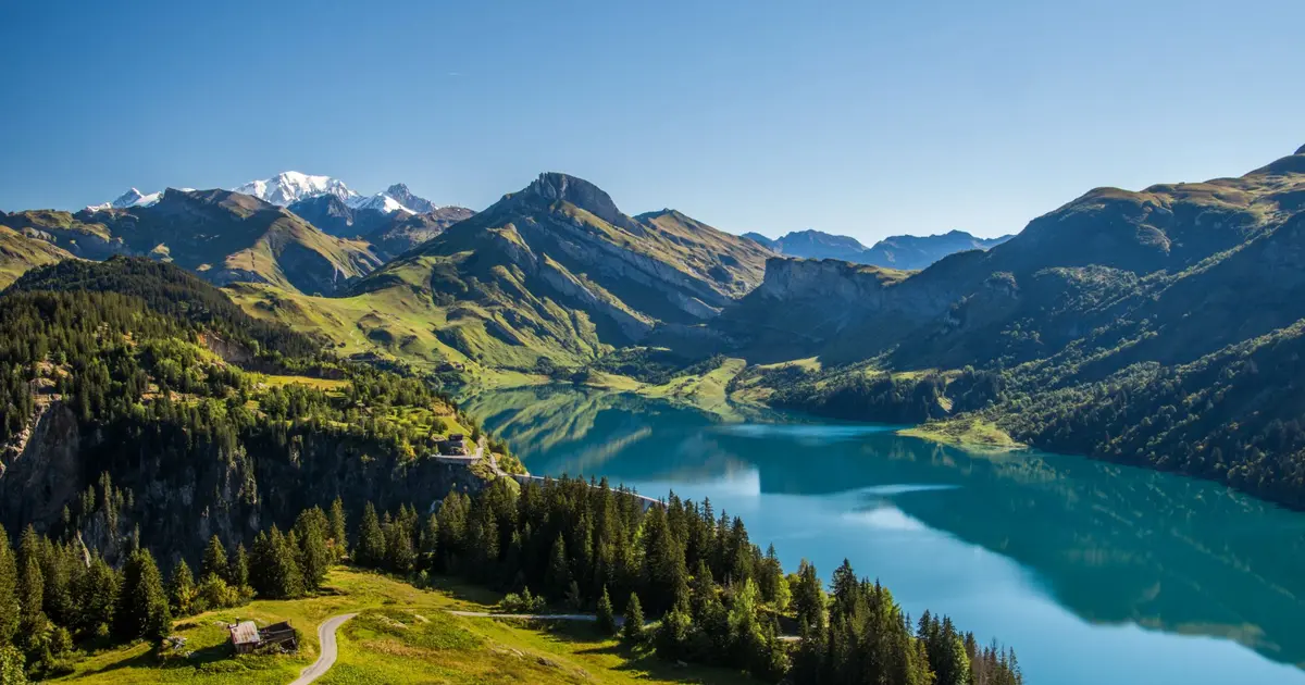 Le Lac de Roselend