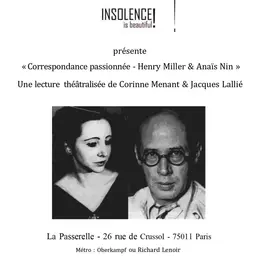 Correspondance passionnée : Henry Miller et Anaïs Nin