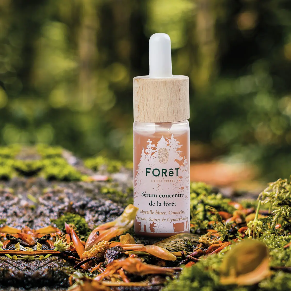 Le sérum L'effet Vosges, avec des principes actifs de nos forêts !