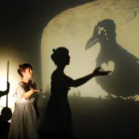 Couleur corbeau, un spectacle d'ombres et de musique de la cie Moska DR