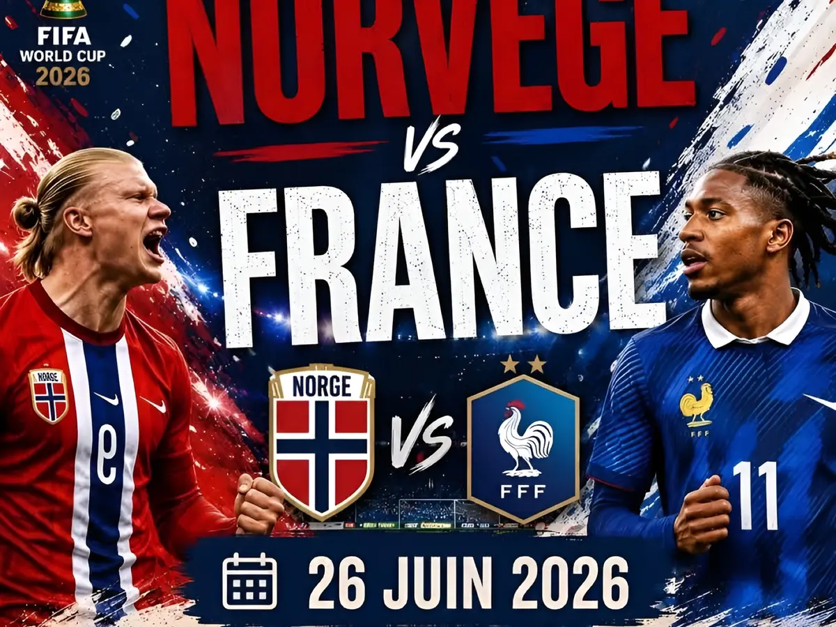 Coupe du monde 2026 Norvège VS France