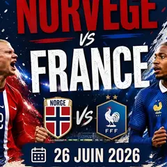 Coupe du monde 2026 Norvège VS France