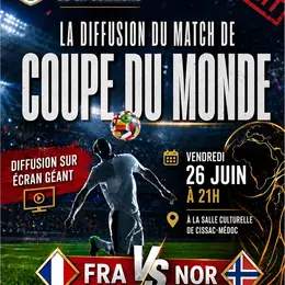 Coupe du Monde 2026 : soirée retransmission à Cissac