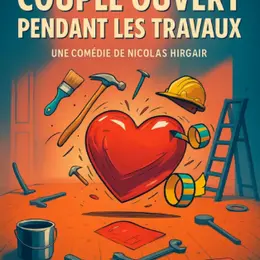 Couple ouvert pendant les travaux