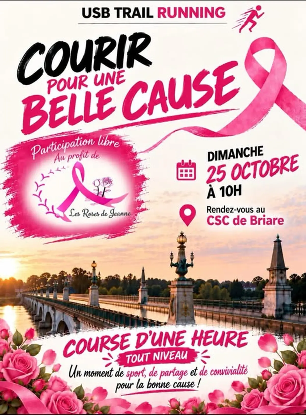 Courir pour Octobre Rose