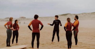 Cours collectif de surf &agrave; Seignosse (40)