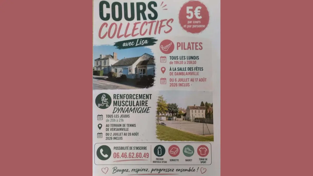Cours collectifs avec lisa