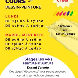 Cours d'art pour tous à Niort