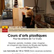 Cours d'arts plastiques au Musée des Alpilles