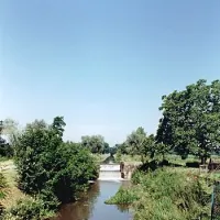 Cours d'eau à Eckbolsheim &copy; Bardout Michèle, Région Alsace-Inventaire général