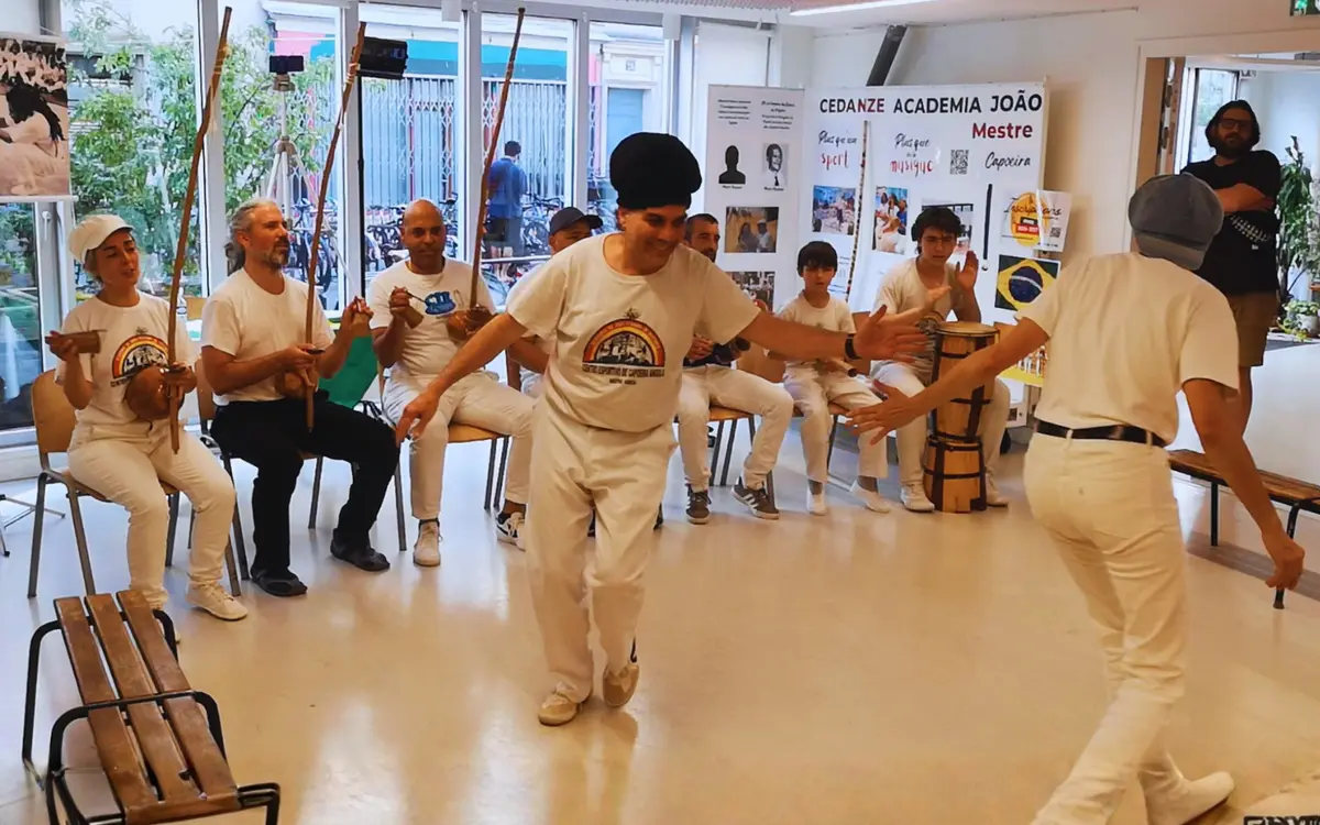 Roda de Capoeira Angola avec Mestre Faísca de Mestre João Pequeno de Pastinha
