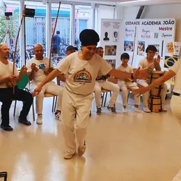 Cours de Capoeira Angola traditionnelle avec Mestre Faísca
