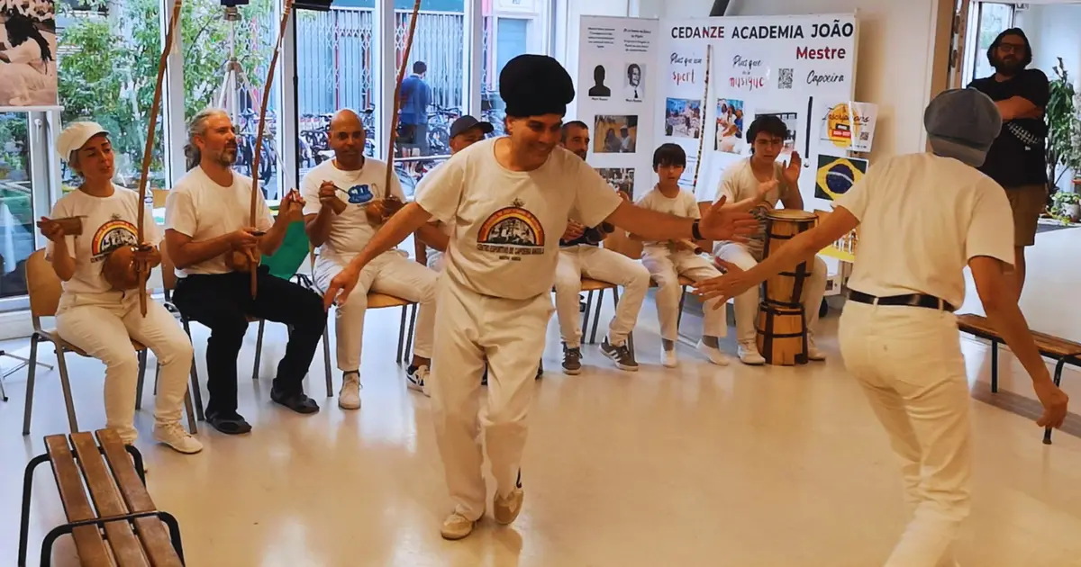 Cours de Capoeira Angola traditionnelle avec Mestre Faísca