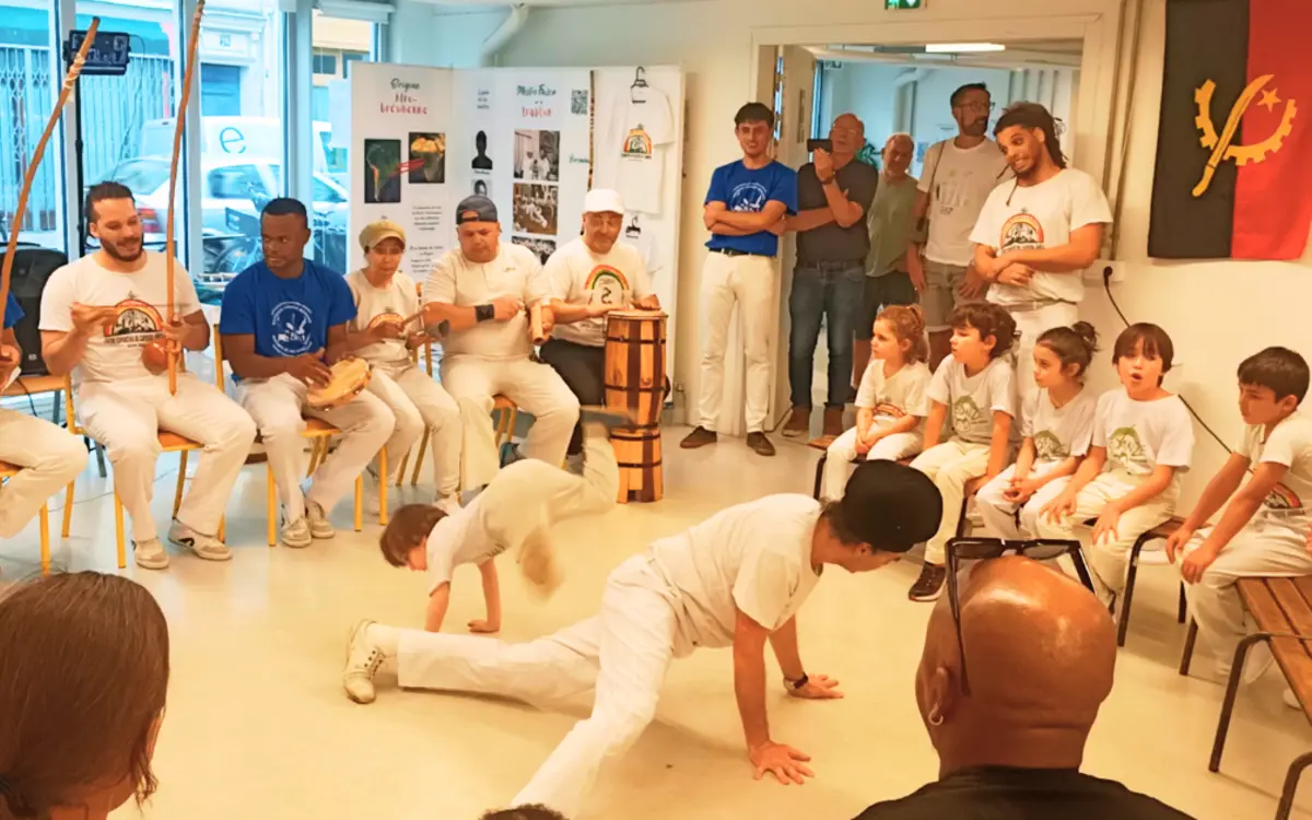 Roda de Capoeira Angola avec Mestre Faísca de Mestre João Pequeno de Pastinha