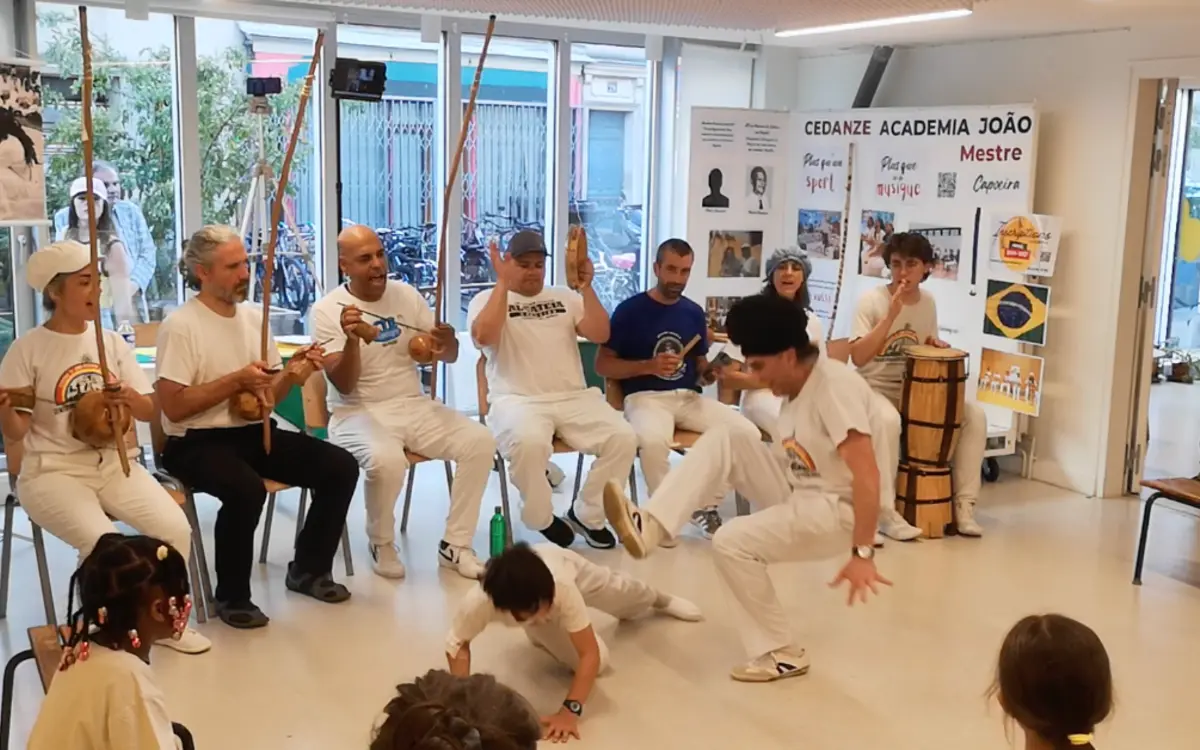 Roda de Capoeira Angola avec Mestre Faísca de Mestre João Pequeno de Pastinha