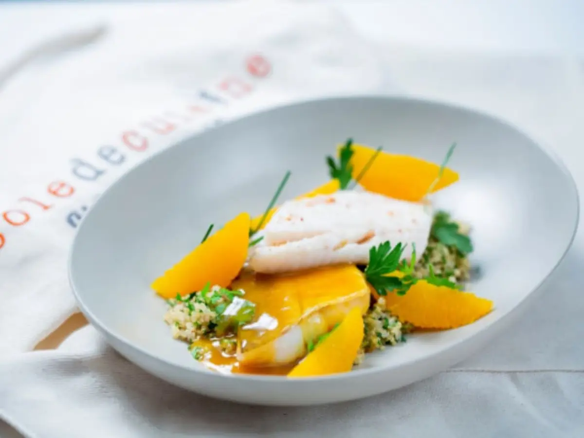 Cours de cuisine Poissons et crustacés à l'Ecole Ducasse