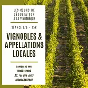 Cours de dégustation : cépage et terroirs