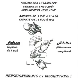 Cours de dessin cet été à Mainsat