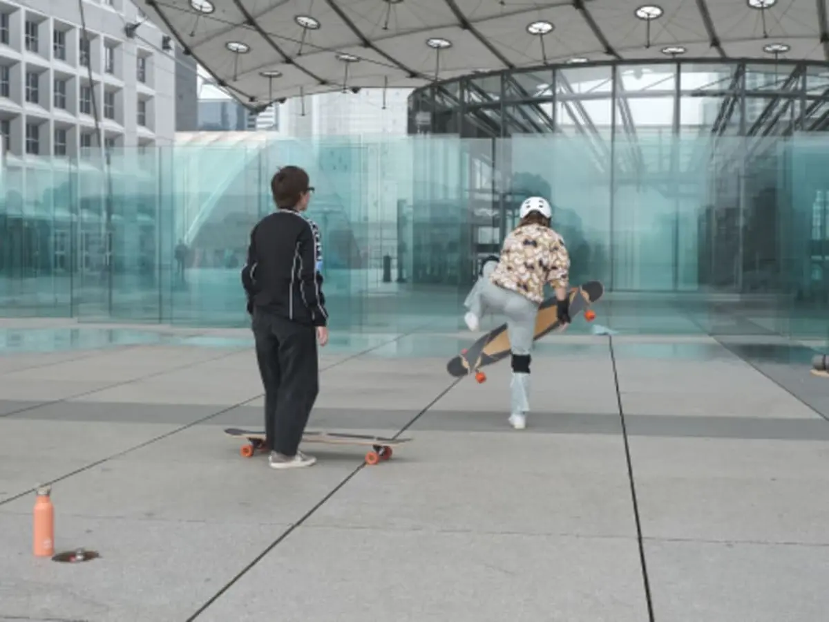 Cours de longboard à Hendaye (64)