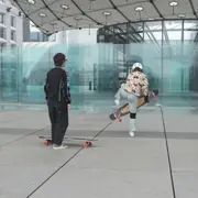 Cours de longboard à Hendaye (64)