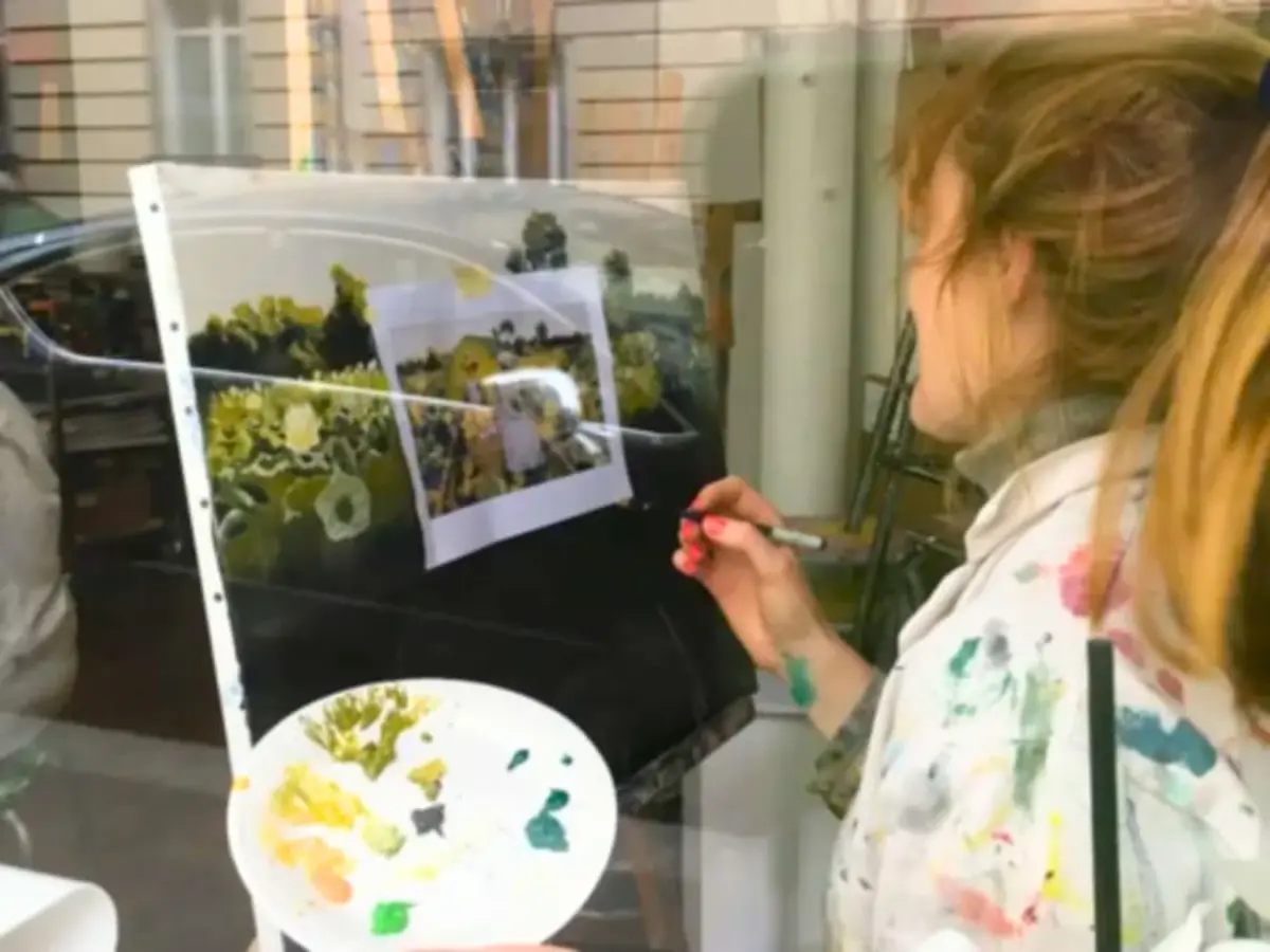 Cours de Peinture acrylique à Paris 15ème