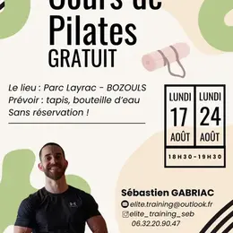 Cours de Pilates gratuit