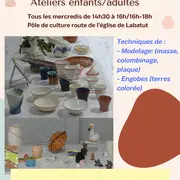 Cours de poterie