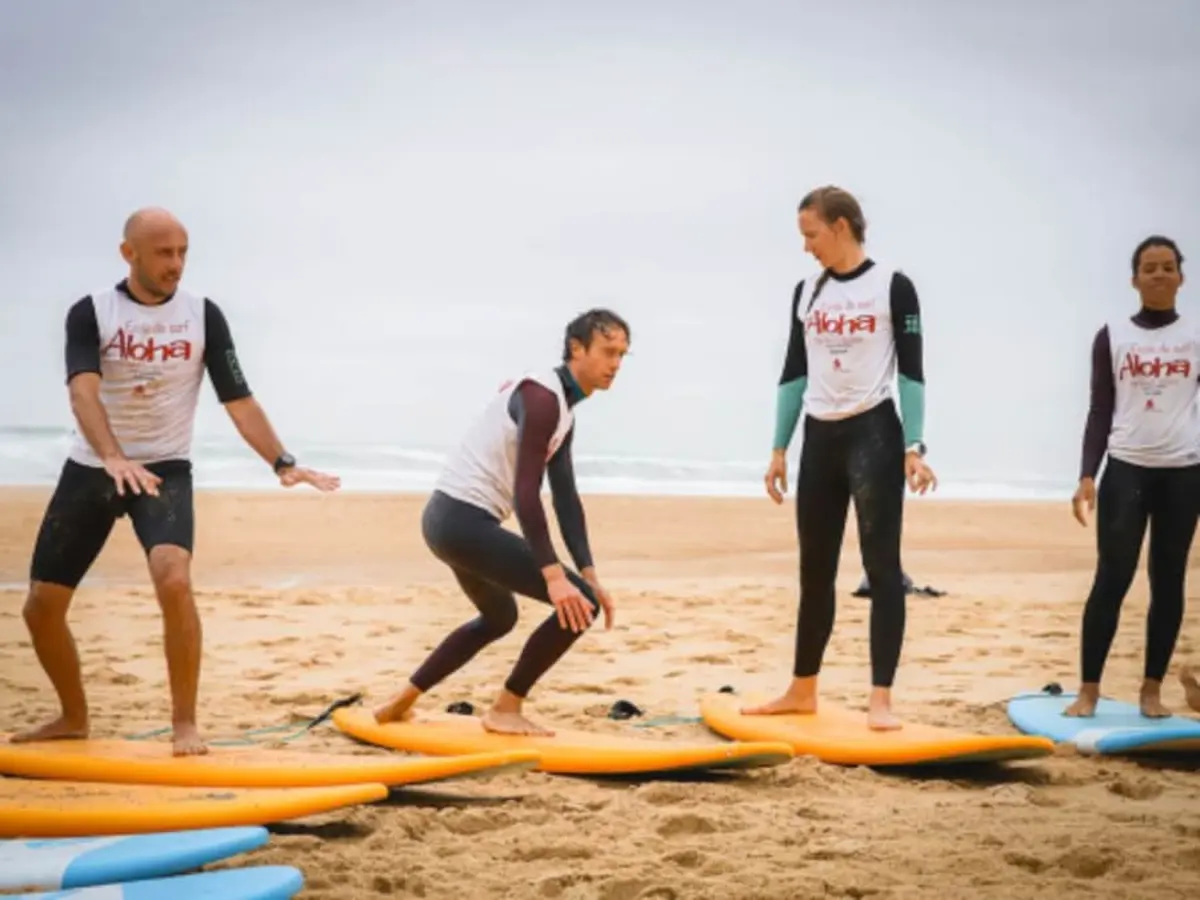 Cours de surf à Seignosse (40)