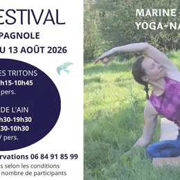 Cours de Vinyasa yoga en nature