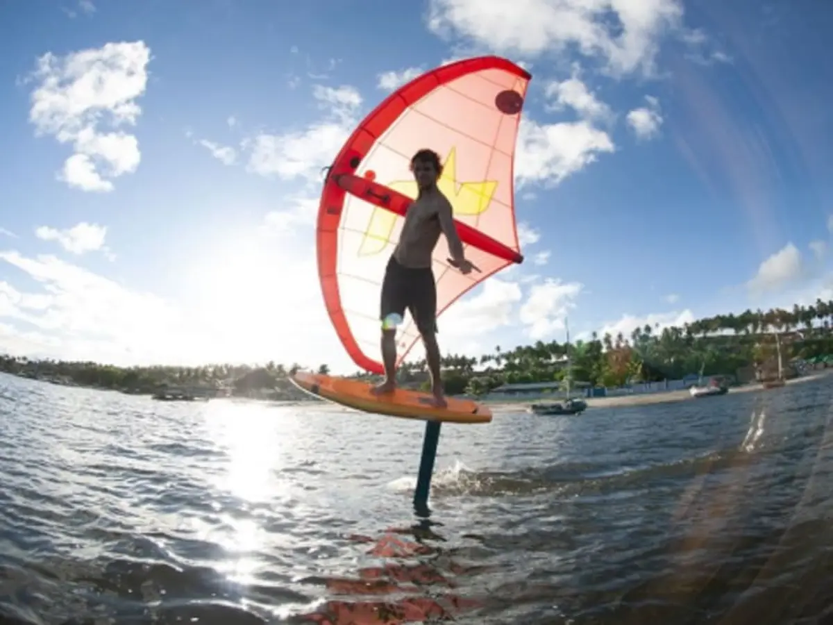 Cours de Wing à Hyères (83)
