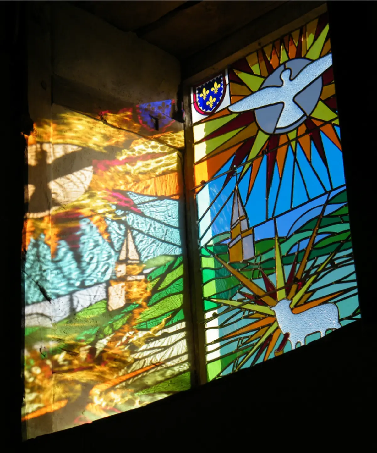 Cours peinture sur verre