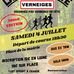 Course à pied La Verneigette 