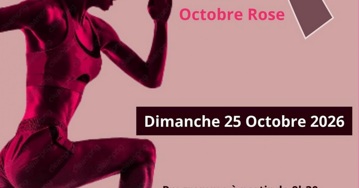 Course à pied - Octobre Rose
