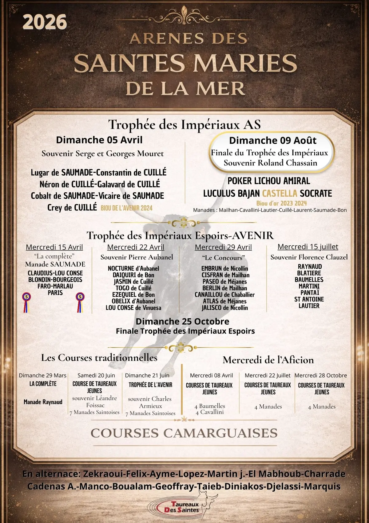 Course Camarguaise -  Trophée des Impériaux niveau AS