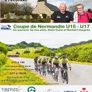 Course cycliste Coupe de Normandie U15 et U17