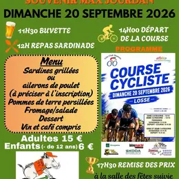 Course cycliste : souvenir Max Jourdan