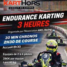 Course d'endurance Karting à Karthors