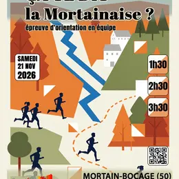 Course d'orientation ça te dit la Mortainaise ?