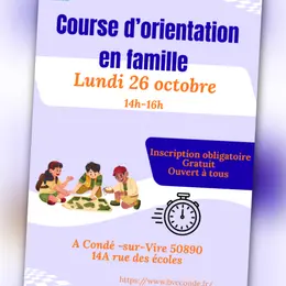 Course d'orientation en famille