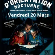 Course d'orientation nocturne