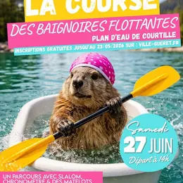Course de baignoires flottantes