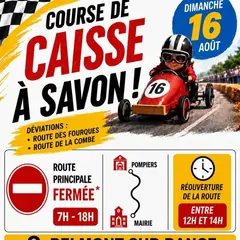 Course de caisse à savon