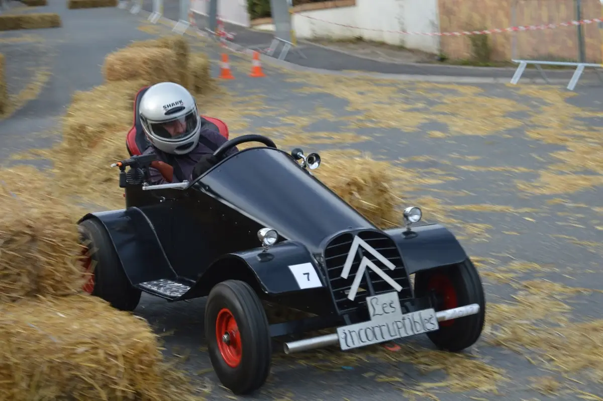 Course de caisse à savon