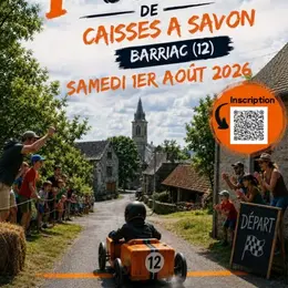Course de caisse à savon à Barriac